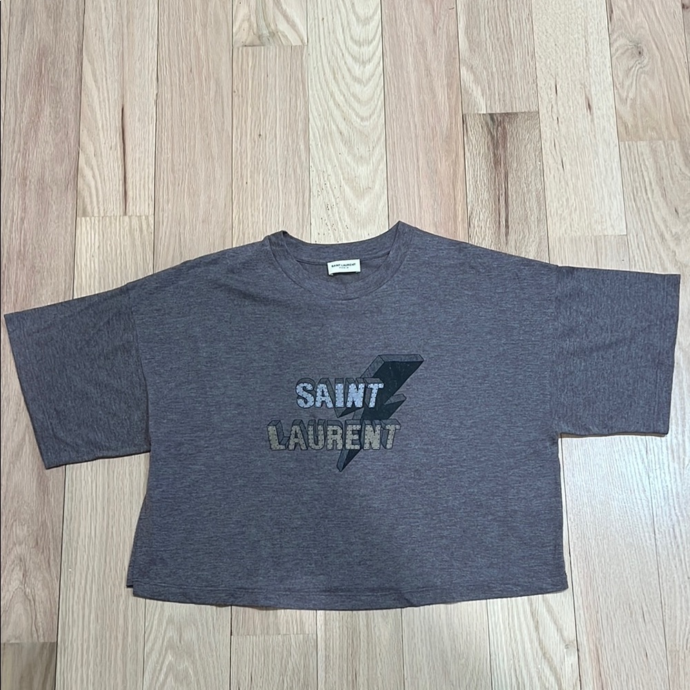 SAINT LAURENT crop top